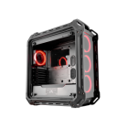 Case Cougar | Panzer EVO / Full tower /Tempered glass cover / 4pcs of 120mm LED fans